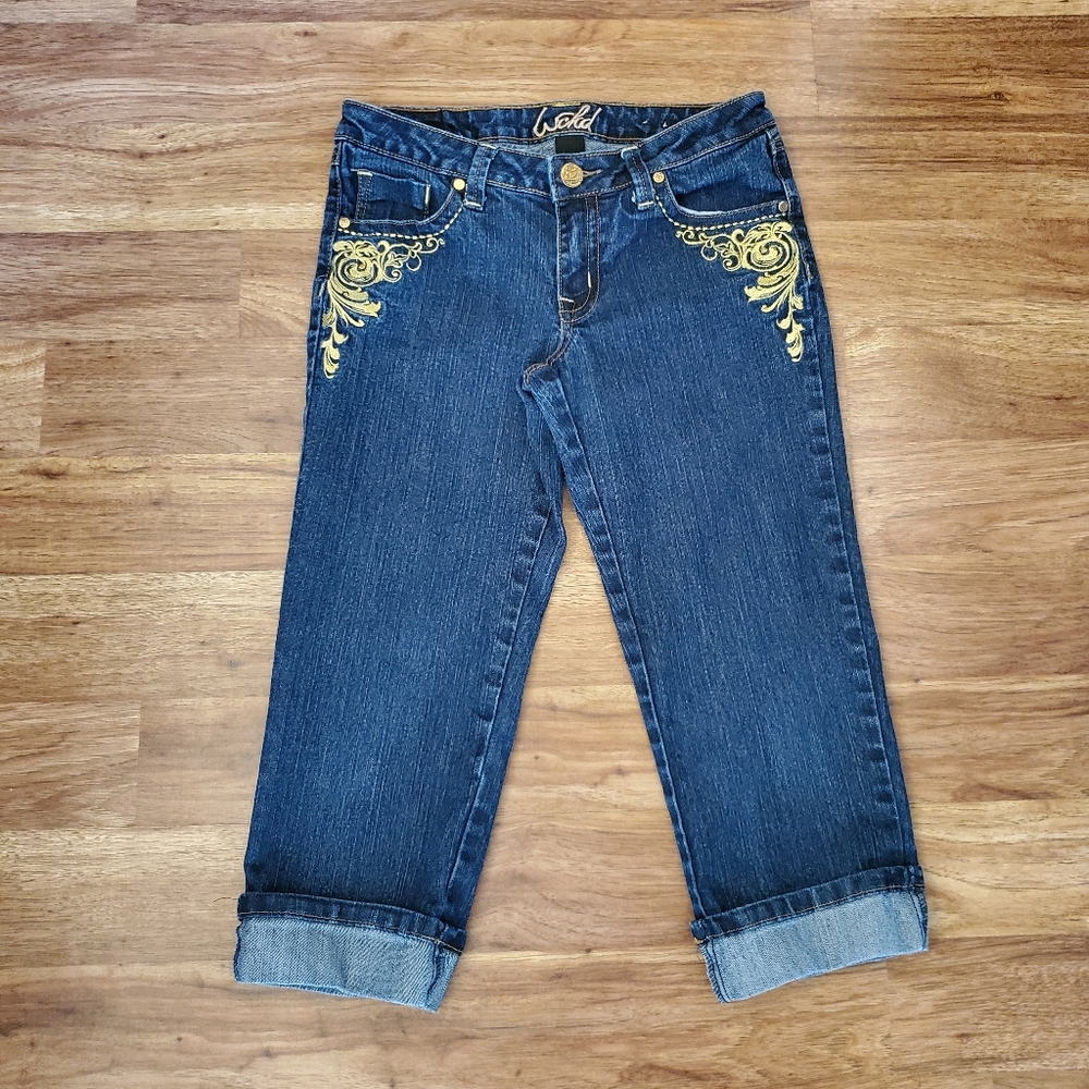 Wckd Capri Jeans Size 7 Low Rise